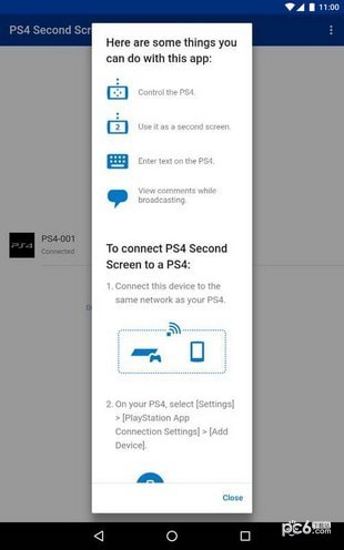 PS4 Second Screenapp