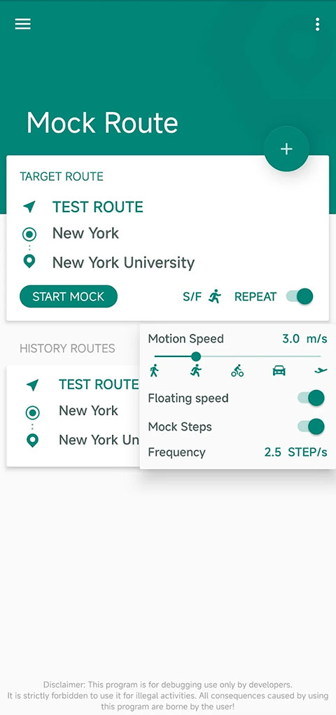 Fake Location App