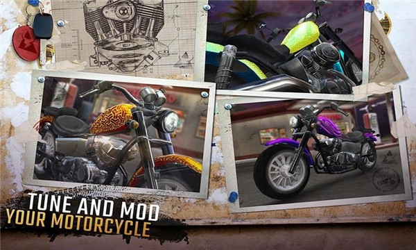 摩托骑士高速交通游戏 1