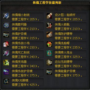 wow怀旧服工程学怎么玩？攻略指南 3