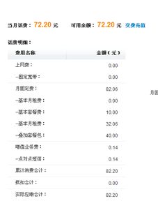 轻松掌握！一键查询当月话费收支明细 2