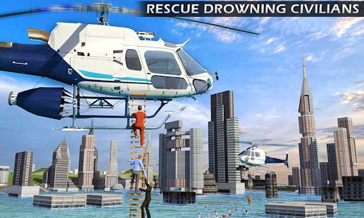 真实直升机救援模拟