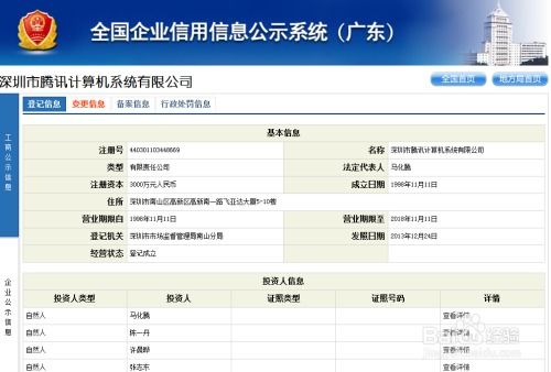 揭秘！轻松查询深圳公司工商信息的绝招 1