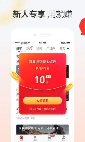 蚂蚁看点app