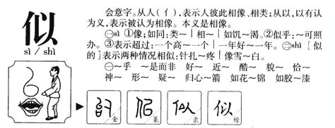 似字的多种读音及组词方法 2