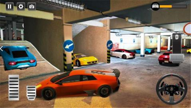 城市出租车停车场模拟器