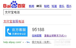 支付宝如何联系人工客服电话？ 1