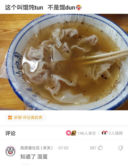 揭秘馄饨之'饨'：为何众口一词'dun'，而字典独守'tun'之秘？ 3