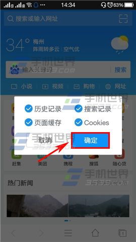 如何轻松删除手机浏览网站的历史记录 1