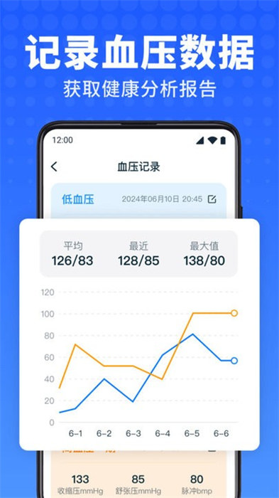 血压血糖卫士app