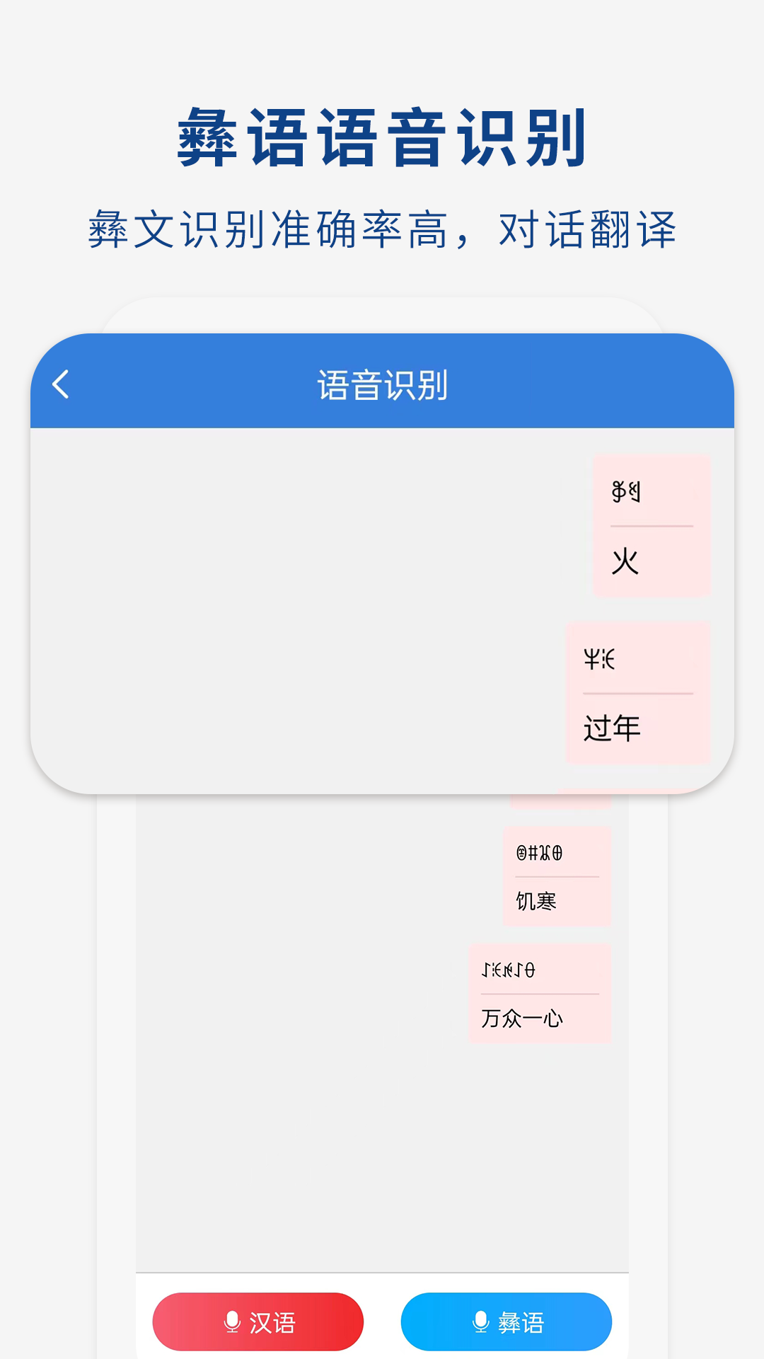 四川凉山彝族语言翻译器