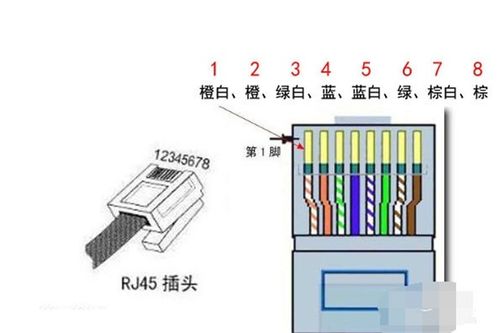 网线线序如何排列？ 2