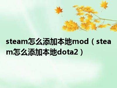 如何在Steam上添加本地安装的Dota2？ 3