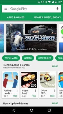 Google Play商店客户端