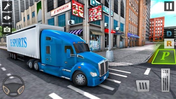 Euro Truck Driving Simulator(城市运输卡车停车场)