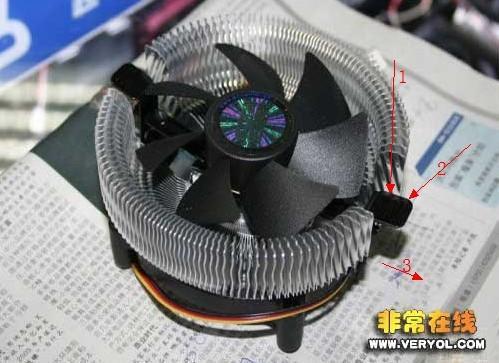 如何拆卸超频3风扇 3