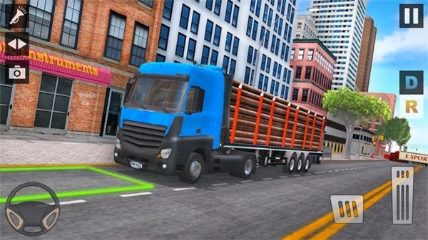 Euro Truck Driving Simulator(城市运输卡车停车场)