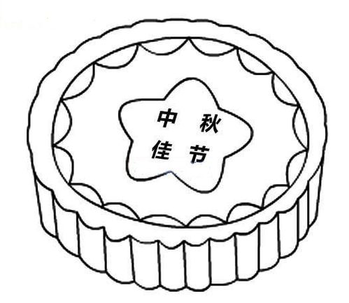 怎样画出简单又漂亮的月饼？ 2