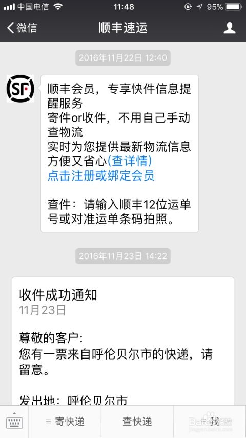 轻松解锁！一步步教你查询顺丰快递寄件全信息 1