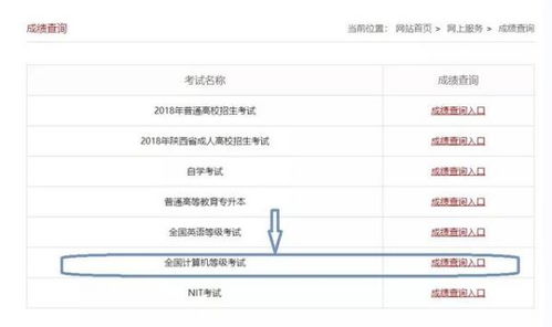 如何查询计算机一级考试成绩 2