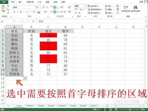 Excel排序技巧大揭秘：轻松学会如何排序？ 3