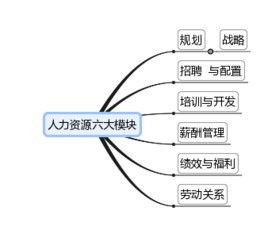 揭秘：人力资源管理的六大核心板块详解 1
