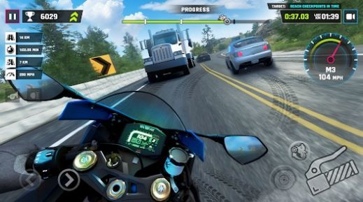 高速摩托模拟器游戏