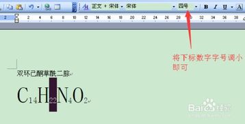 Word中如何轻松输入有机物结构式与简单化学式 3