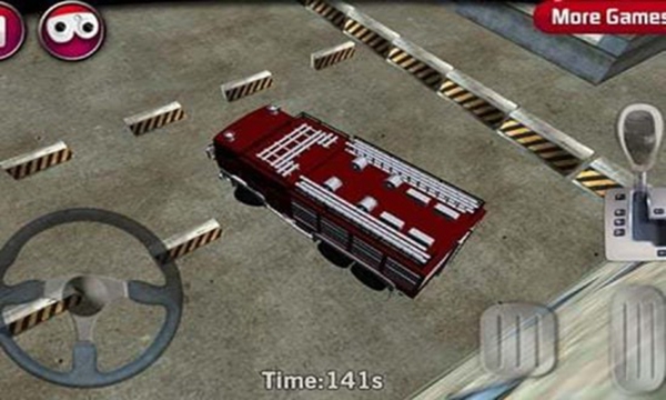 消防货车停车3D