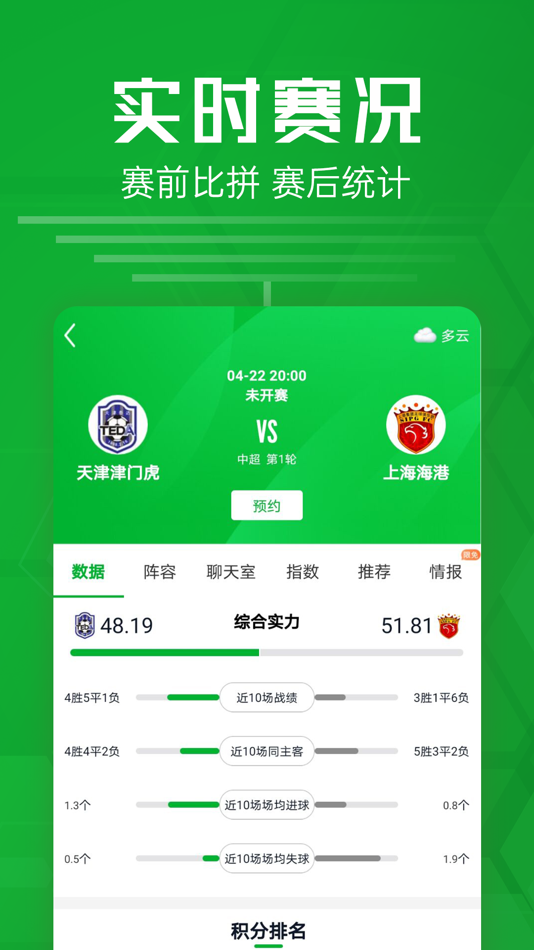 足球比分app