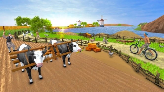 真正的牛市农庄农业模拟器3D
