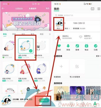 如何轻松设置手机QQ的个性头像挂件 4