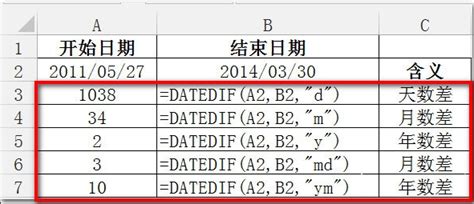 如何计算两个日期之间的天数差？ 3