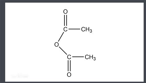 乙酸酐的结构式详解 3