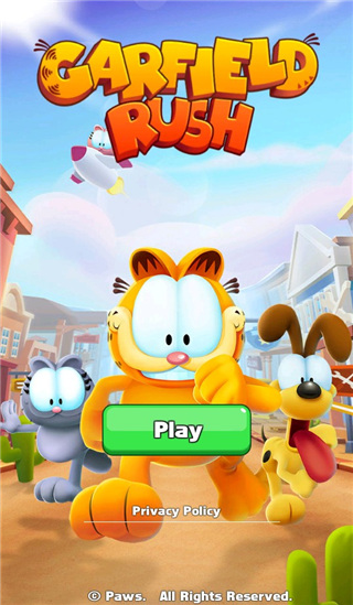加菲猫跑酷游戏 1