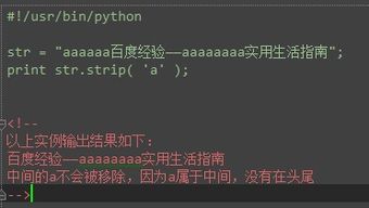 精通Python：strip方法全方位语法解析与实战技巧 3