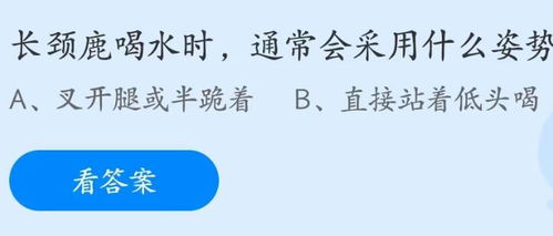 长颈鹿喝水大揭秘：它们竟用这种姿势优雅俯身！ 3