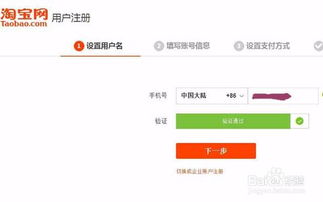 新手必看：淘宝账号注册详细步骤 2