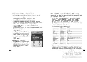 SciPhone N20 User Manual: Section 1 1