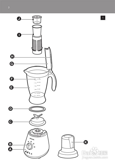 飞利浦HR2006搅拌机详细使用指南 1