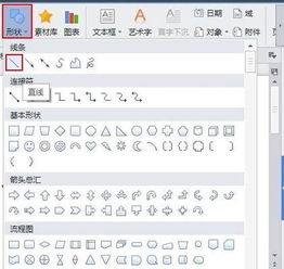 在Word中绘制线条的详细步骤 2