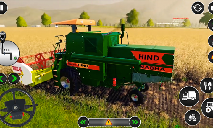 现代农场模拟器游戏
