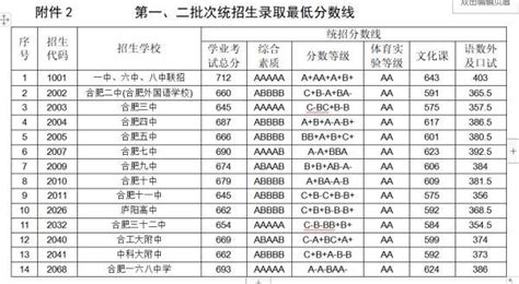 2021年合肥一中国际班录取分数线揭晓！ 3