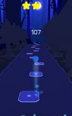 音乐球球跳跃游戏