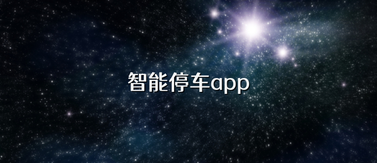 智能停车app