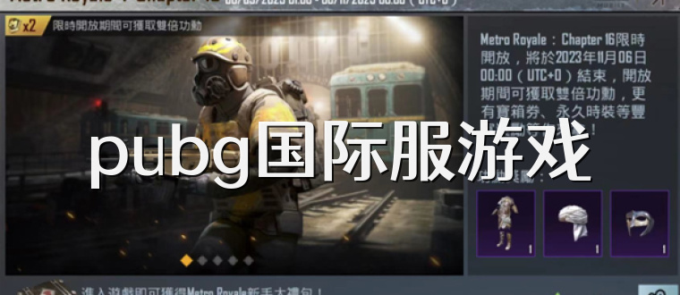 pubg国际服游戏