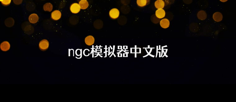 ngc模拟器中文版