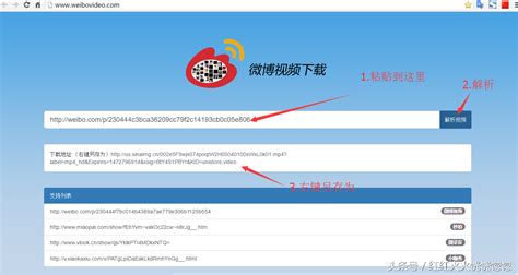 微博视频高效下载方法揭秘 1