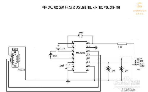 如何制作中九卫星接收机RS232升级小板？ 1