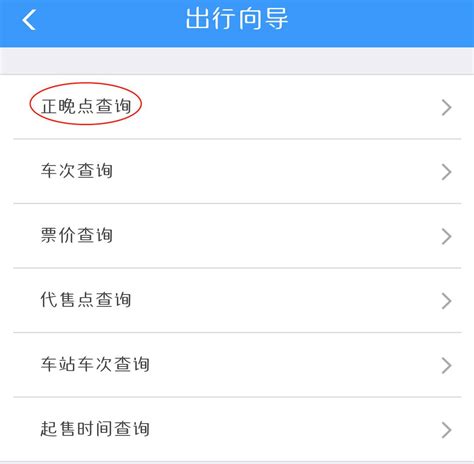 如何在铁路12306上查询列车正晚点信息 2